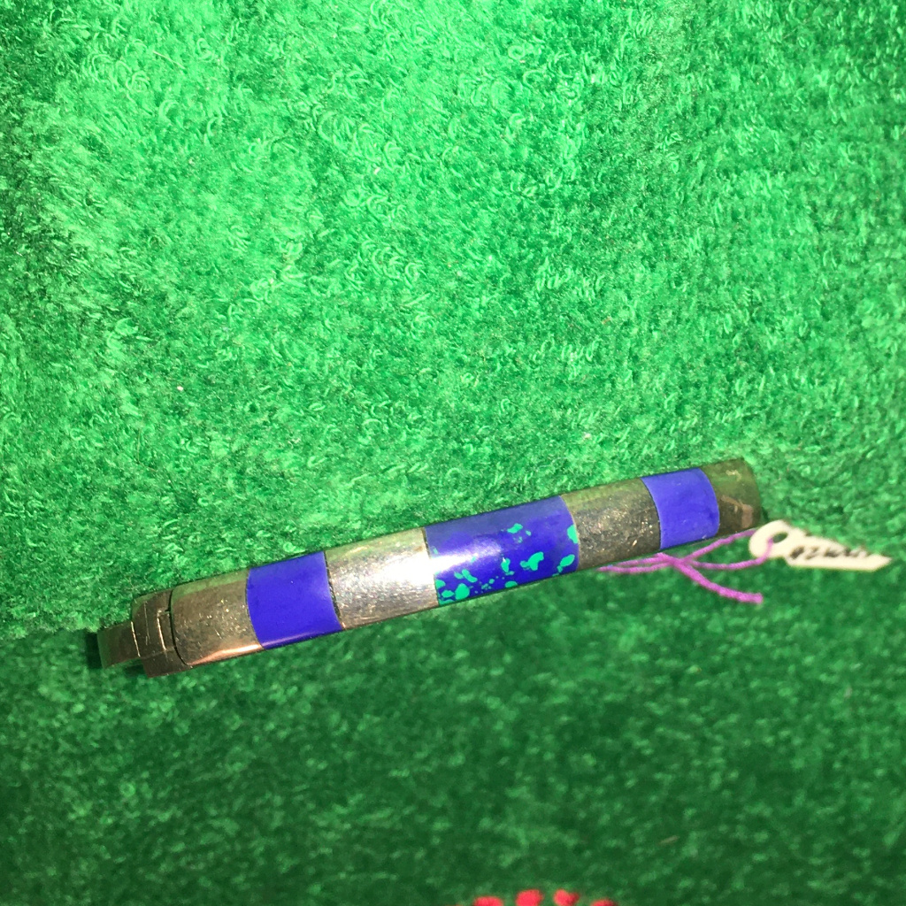 New~Sterling Silver Lapis Lazuli Bracelet
